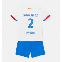 Maglie da calcio Barcelona Joao Cancelo #2 Seconda Maglia Bambino 2023-24 Manica Corta (+ Pantaloni corti)